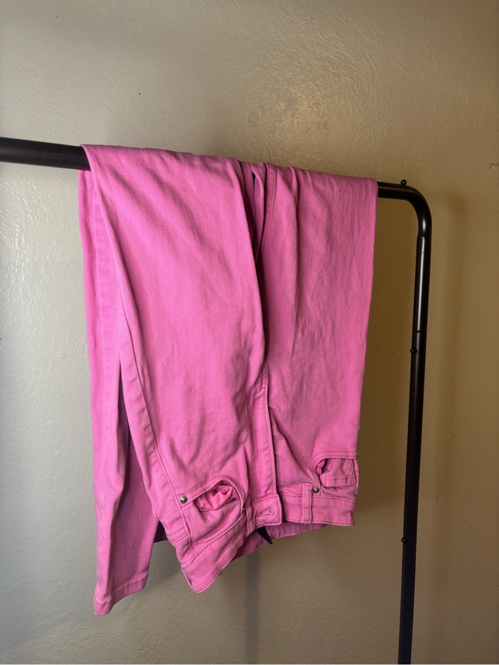 H&M Divided Hot Pink High-Waist Pants